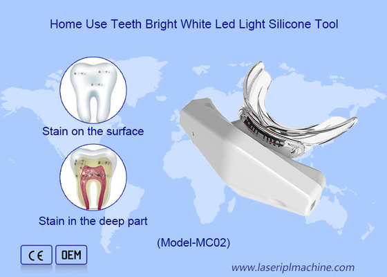 Effective Personal Teeth Whitening Light with Blue LED Wireless and Rechargeable
