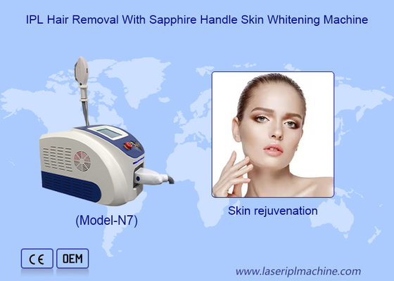 Professional IPL Hair Removal Machines Skin Whitening OPT Function Spot Size