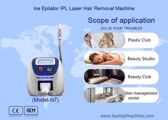 IPL Hair Removal Ice Cooling with 6 Functions for Clinic and Spa Center