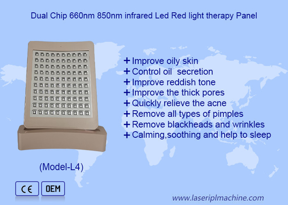 PDT LED Red Led Therapy Light Panel Made of PC Flame Retardant Material