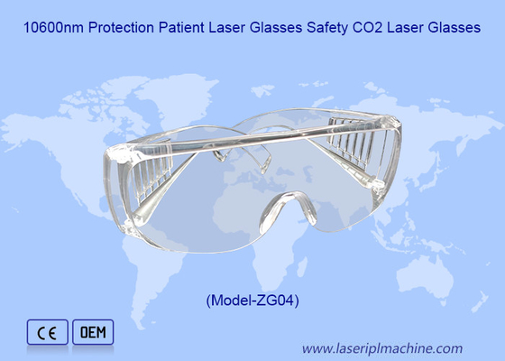 CO2 Laser Safety Protection Glasses 10600nm With Transmittance