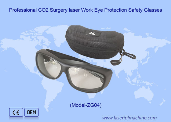 Safety Eye Wear Glasses 10600nm For Laser Surgery Beauty Center Or Salon Use