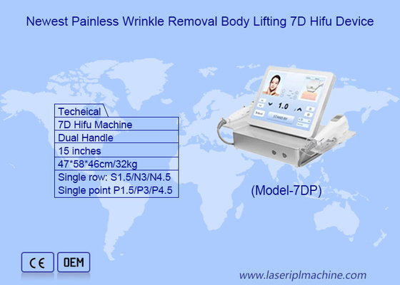 Foldable Wrinkle Removal Micro Focused Ultrasound HIFU 9D Device