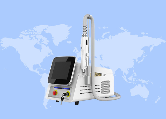Portable 3 Wavelength Picosecond Nd Yag Laser For Pigment Removal Tattoo Removal