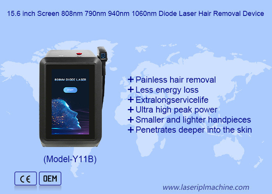 4 Wavelength Cold Laser 1-10HZ Diode Laser Full Body Hair Removal Beauty Machine