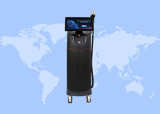Painless 15.6" Touch Screen 808nm Diode Laser Machine For Hair Removal Skin Tightening