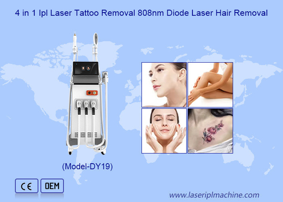 IPL Skin Care+ND Yag Laser Tattoo Removal+Diode Laser Hair Removal for Beauty Center