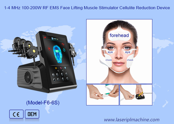 Sculpting  Electo Magenetic Body Slimmingting Machine for Eyes Massage 6in1 Skin Facial Lifting EMS Facial Shaper