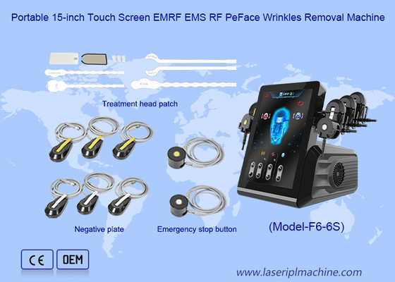 Sculpting  Electo Magenetic Body Slimmingting Machine for Eyes Massage 6in1 Skin Facial Lifting EMS Facial Shaper