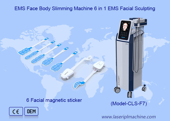 6 In 1 EMS Facial Sculpting Wrinkle Removal EMRF Face Body Slimming Machine