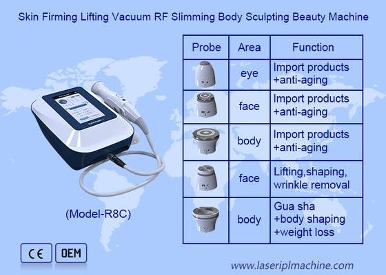 5 Heads Vacuum RF Wrinkle Removal Body Sculpting Firming Beauty Machine