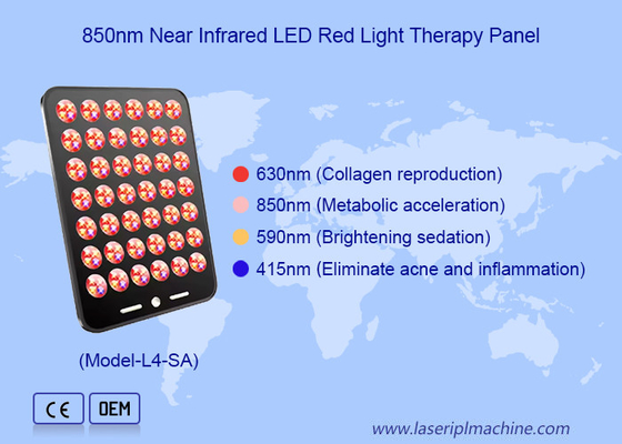Home Use 168pcs LED For Skin Care Acne Removal Led Red Light Therapy Device