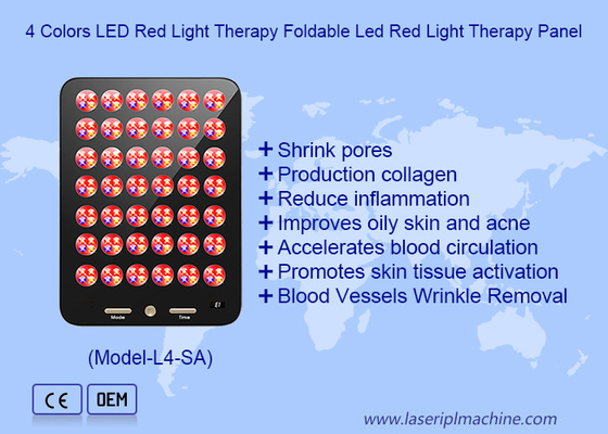 Home Use 168pcs LED For Skin Care Acne Removal Led Red Light Therapy Device