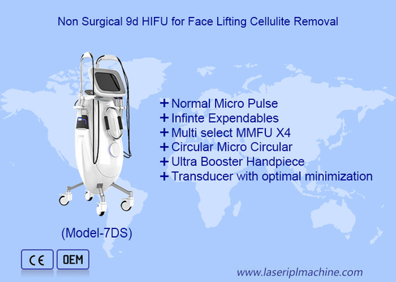 Non Surgical 9D HIFU Fat Removal Skin Rejuvenation Body Slimming Machine