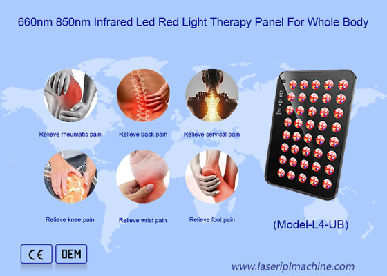 Portable Wireless 620 nm Led Light Therapy Sleep Improvement Led Light Panel