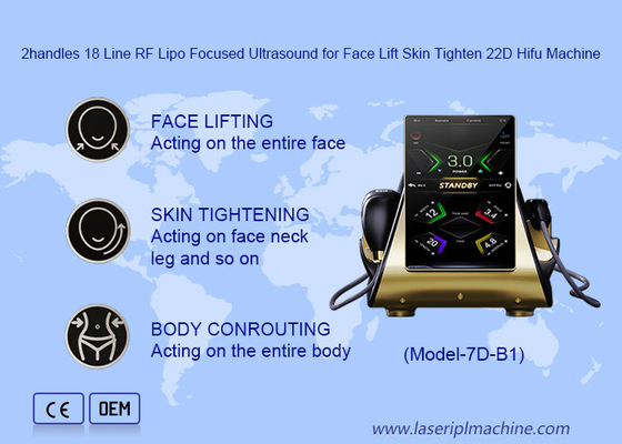 Portable 2 In 1 13d Max Dual System Hifu Machine For Anti Aging Baby Slimming