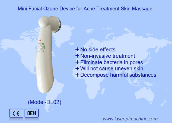 Home Use Mini Facial Ozone Device For Acne Treatment Skin Massager
