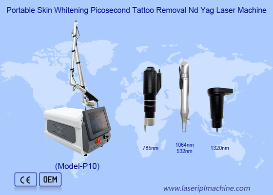 Portable Skin Whitening Picosecond Tattoo Removal Nd Yag Laser Machine