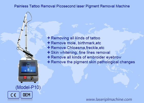 Painless Tattoo Removal Picosecond laser Pigment Removal Beauty Machine