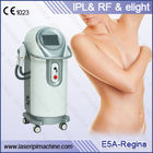 Vertical IPL RF Multi Function Beauty Equipment E Light With Two Elight Handles