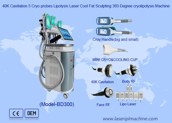 40k Cavitation RFWeight Loss Sculpting 360 Cryolipolysis Machine