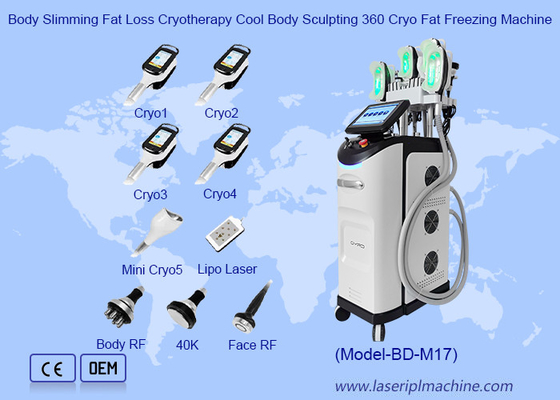 Body Slimming Fat Loss Cryotherapy Cool Body Sculpting 360 Cryo Fat Freezing Machine
