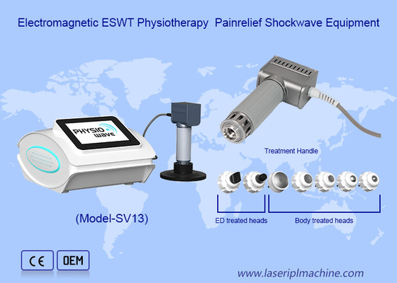 Electromagnetic ESWT Physiotherapy Painrelief Shockwave Equipment