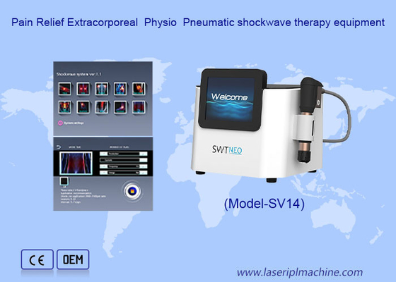Pain Relief Extracorporeal Physio Pneumatic Shockwave Therapy Equipment