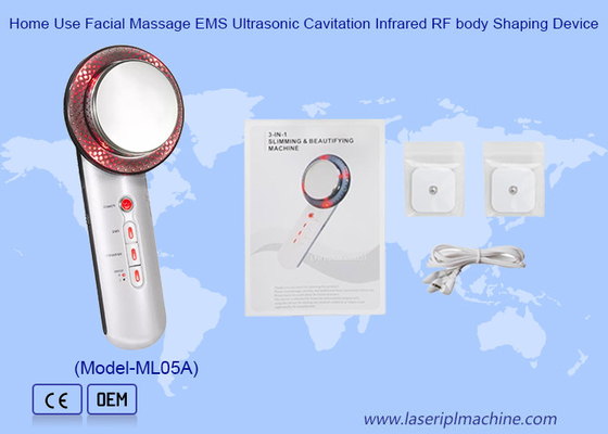 Home Use Facial Massage Ems Ultrasonic Cavitation Infrared Rf Body Shaping Device