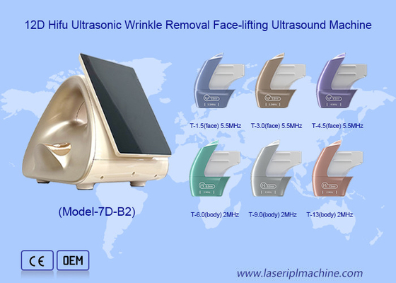 10 Cartridge 10000 Shots Ultra Micro Pulsed Ultrasonic 12D Hifu Machine