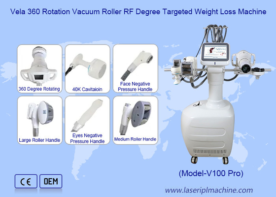 360 Roller Fat Freezing  RF Vacuum 40K Cavitation Velashaping Slimming Machine