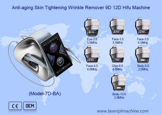 Anti Aging Skin Tightening Wrinkle Remover 9D 12D Hifu Machine