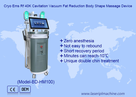 360 Cryo Plus 40K RF Vacuum EMS Weight Loss  Skin Tighten 360 Cryolipolysis And Emslim