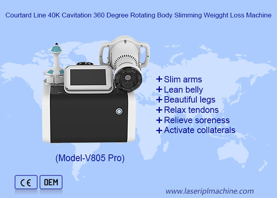360 Roller Anti Cellulite  Body Relaxation Rf Vacumm  40K Cavitation Velashaping Slimming Machine