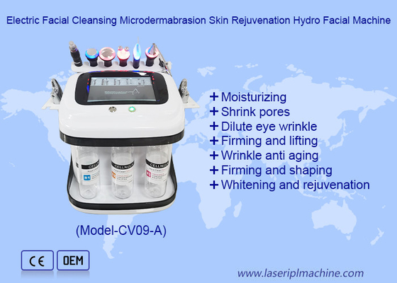 Skin Rejuvenation Microdermabrasion Bubble Oxygen Rf Hydro Aqua Peel Machine