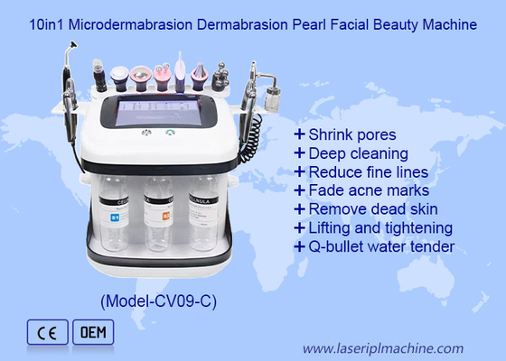 Facial Care Aqua Peel RF Oxygen Jet  Hydro Microdermabrasion Machine  For Deep Cleaning