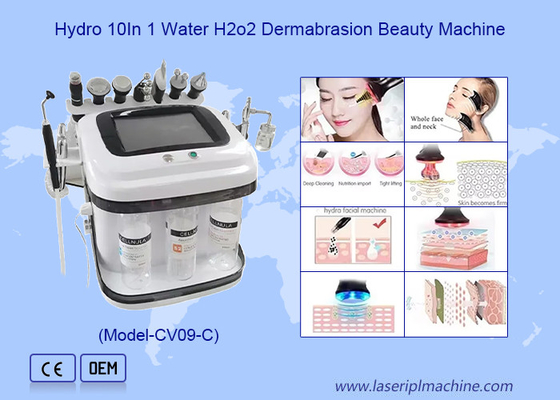 Facial Cleaning Blackhead Removal Aqua Jet Peel Oxygen Rf Hydro Microdermabrasion Machine