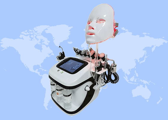 11 in 1 Facial Cleaning Skin Lifting Rf Hydro Microdermabrasion Machine for Exfoliating Deep Cleanser