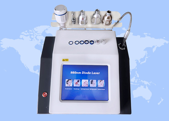 Spider Vein Removal Skin Rejuvenation Machine 980nm Diode Laser 1 - 10HZ Frequency