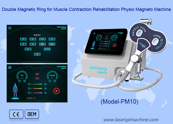 High Frequency Electric Muscle Stiumulator Body Massage Magneto Physiotherapy Machine