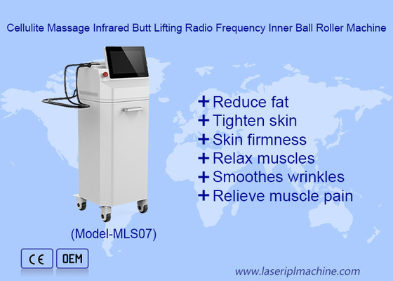 360 Degree Rotating 7 Heads 2 In 1 Massage Body Contouring Inner Ball Roller Rf Therapy Machine