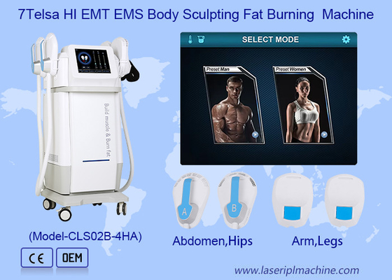 13Tesla Electronic Muscle Stimulate fat Burn Body Sculpting Machine