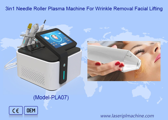 Skin Tightening Wrinkle Removal Fractionally Needle Roller Cold Plasma  Machine