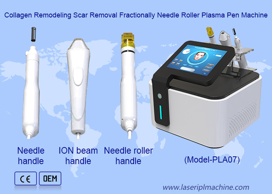 Skin Tightening Wrinkle Removal Fractionally Needle Roller Cold Plasma  Machine