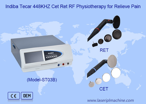 Monopolar RF Cet Face Lifting Ret Body Contouring 448kHz Tecar Machine
