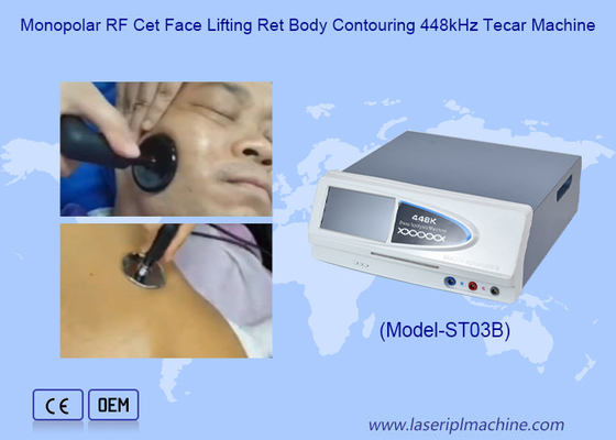 Ret Cet Rf Physiotherapy 448KHZ Tecar Corporal Radiofrequency Machine