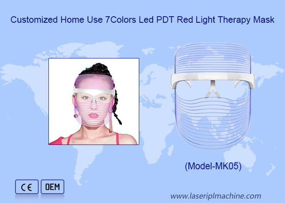 Dropshipping 7 Color Led Therapy Facial Skin Rejuvenation Led Photon Mask