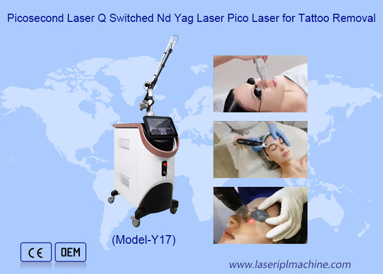 Korea Imported Laser Arm 1064 532 755nm Picosecond Laser For Tattoo Removal