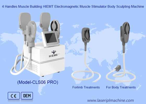 Hiemt Ems 4 Handles 7 Tesla Muscle Strengthening Hip Lift Body Slimming Machine