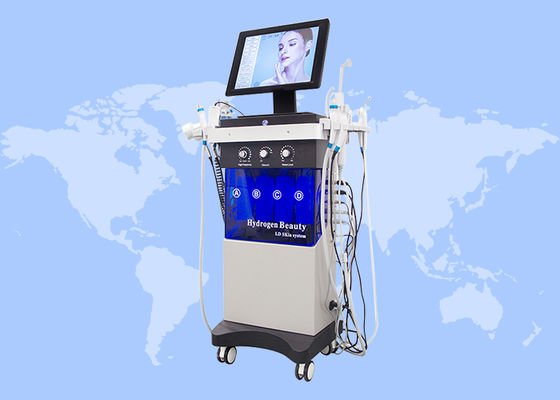 14in1 Ultrasonic Scrubber RF Bio Facial Cleaning Hydrodermabrasion Machine